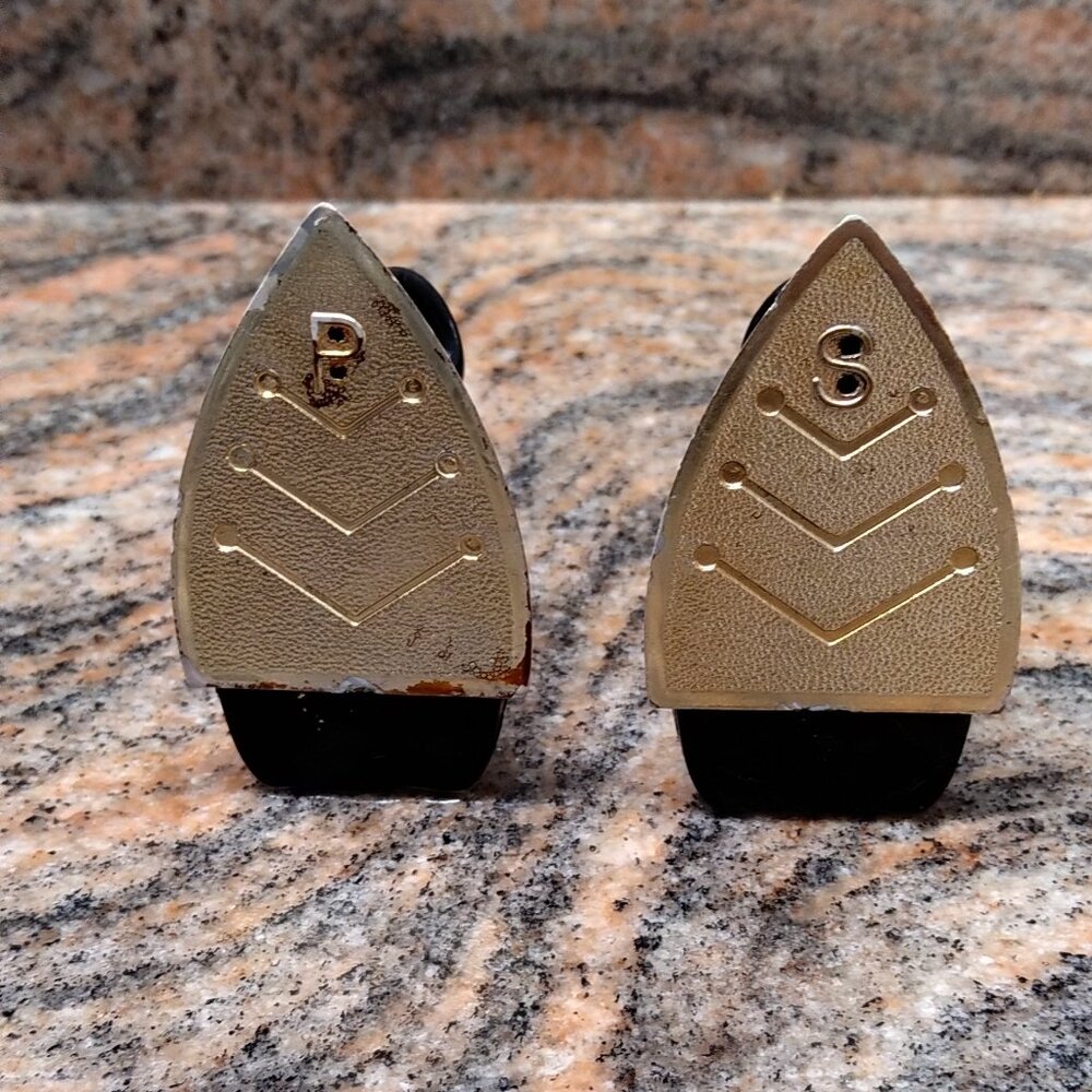 Iron Salt and Pepper Shakers
